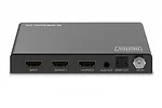 Digitus Rozdzielacz/Splitter HDMI 1x2, 8K/60Hz (4:4:4) z HDR, 48 Gbps, HDCP 2.3. Toslink / Stereo , EDID