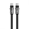 TB Kabel 2w1 USB C smycz 1m czarny