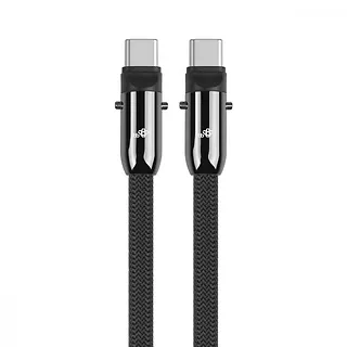 TB Kabel 2w1 USB C smycz 1m czarny