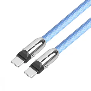 TB Kabel 2w1 USB C smycz 1m błękitny