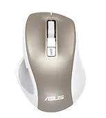 Asus Bezgłośna mysz bezprzewodowa MW202 4000 DPI Gold