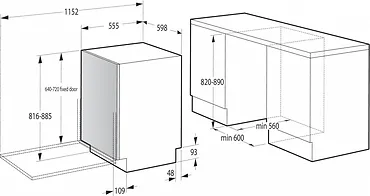 Gorenje Zmywarka GV643D90