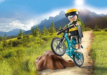 Playmobil Zestaw Special Plus 71756 Rowerzysta górski