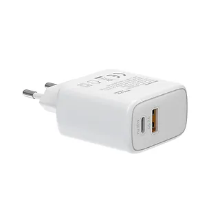 Savio Ładowarka sieciowa LA-10 30W Quick Charge Power Delivery 3.0 Biała + Kabel