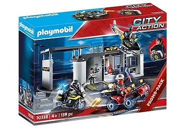 Playmobil Zestaw figurek Przenośna centrala jednostki specjalnej