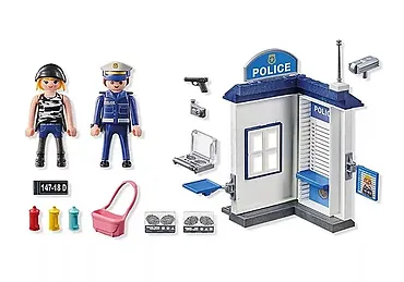 Playmobil Zestaw Action Heroes 71733 Policyjny pokój przesłuchań