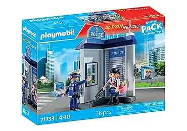 Playmobil Zestaw Action Heroes 71733 Policyjny pokój przesłuchań