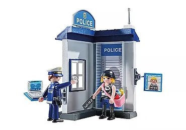 Playmobil Zestaw Action Heroes 71733 Policyjny pokój przesłuchań