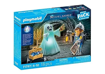 Playmobil Zestaw Novelmore 71797 Duch i rycerz Novelmore