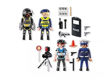 Playmobil Action Heroes 71730 Zestaw figurek policjantów