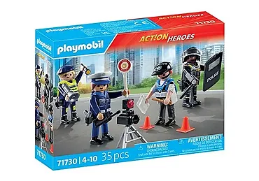 Playmobil Action Heroes 71730 Zestaw figurek policjantów