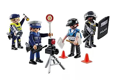 Playmobil Action Heroes 71730 Zestaw figurek policjantów