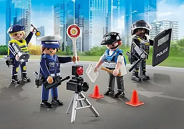 Playmobil Action Heroes 71730 Zestaw figurek policjantów