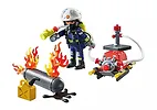 Playmobil Action Heroes 71826 Strażak z pompą wodną