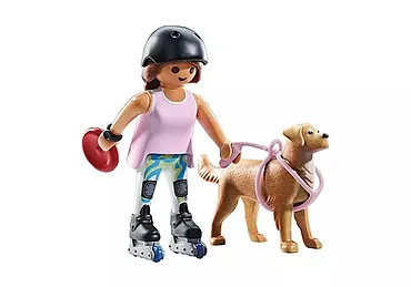 Playmobil My Life 71739 Skaterka z retriverem