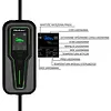 Qoltec Mobilna ładowarka do samochodu elektrycznego EV z regulacją 2w1  Typ2 | 3.5kW | 230V | LCD | Przenośna | Wallbox | 5m