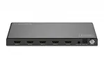 Digitus Przełącznik / Switch HDMI 4x1, 8K/60Hz (4:4:4) z HDR, 48 Gbps, HDCP 2.3, Toslink / Stereo, EDID