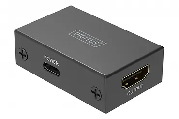 Digitus Wzmacniacz sygnału (Repeater) HDMI do 10m 8K/60Hz, do 13m 4K/60Hz HDCP 2.3