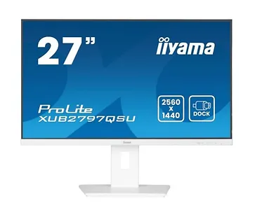 IIYAMA Monitor 27 cali XUB2797QSU-W2,IPS,HDMI,DP,100Hz,QHD,300cd,(5y)