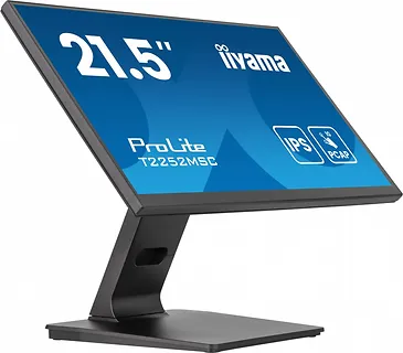 IIYAMA Monitor 22 cale T2252MSC-B2AG 10 PKT. POJ,IPS,HDMI,DP,2x1W,7H,2xUSB,  AG-(Anti Glare)