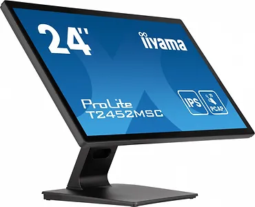 IIYAMA Monitor 24 cale T2452MSC-B1AG 10 PKT. POJ,IPS,HDMI,DP,2x1W,7H,2xUSB,  400cd/m2,AG-(Anti Glare)