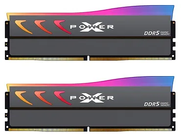 Silicon Power Pamięć DDR5 XPOWER Storm RGB 32GB/6000 2*16GB CL36 Grey