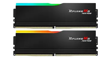 G.SKILL Pamięć PC DDR5 32GB (2x16GB) Ripjaws M5 Neo AMD RGB 6000MHz CL36