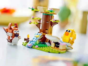 LEGO Klocki 40709 Wiosenny plac zabaw dla zwierzątek