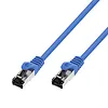 Extralink Patchcord kat.8.1 S/FTP 40G miedź kabel sieciowy skrętka 10m niebieski