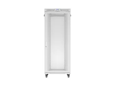 Lanberg Szafa instalacyjna rack stojąca 19 cali 42U 800x1000 drzwi perforowane LCD szara (Flat pack)