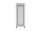 Lanberg Szafa instalacyjna rack stojąca 19 cali 42U 800x1000 drzwi perforowane LCD szara (Flat pack)