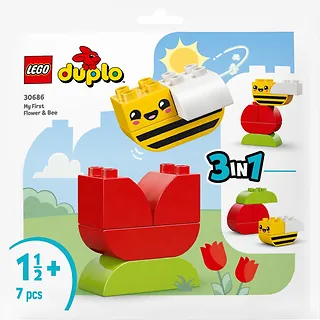 LEGO Klocki DUPLO 30686 Mój pierwszy kwiatek i pszczoła