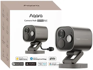 Aqara Camera Hub G5 Pro PoE Szara | Kamera IP | 1520p, Zigbee, CH-C03D