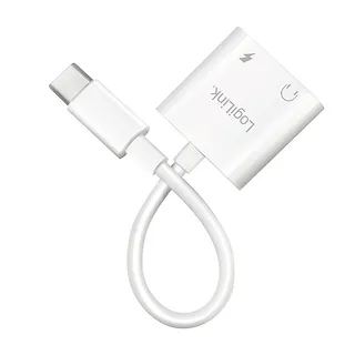 LogiLink Adapter USB-C do 2x USB -C, PD 60W / audio