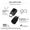 LogiLink Adapter audio USB-C/M na 3.5mm/F, DAC, EQ