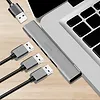 LogiLink Smukły HUB USB-C do 1x USB-A 3.0 3xUSB-A 2.0