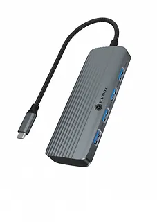 IcyBox Stacja dokująca IB-DK4022a-CPD 6w1, HDMI,USB,PD