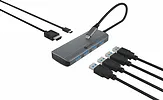 IcyBox Stacja dokująca IB-DK4022a-CPD 6w1, HDMI,USB,PD