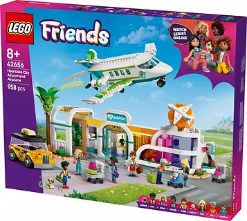 LEGO Klocki Friends 42656 Samolot i lotnisko w mieście Heartlake