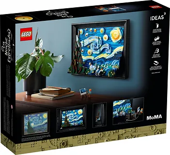 LEGO Klocki Ideas 21333 Gwiaździsta noc Vincenta van Gogha