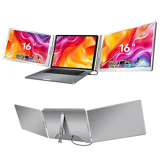 Extralink Przenośne monitory do laptopa Smart Life S880 16 '' 2 monitory,IPS,1920x1200