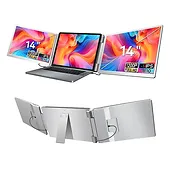 Extralink Przenośne monitory do laptopa Smart Life S7 14'', 2 monitory  IPS,1080p Full HD