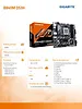 Gigabyte Płyta główna B840M DS3H AM5 4DDR5 HDMI/2DP mATX