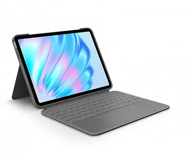 Logitech Etui Combo Touch iPad Air 11 M2 UK szary oksfordzki