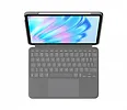 Logitech Etui Combo Touch iPad Air 11 M2 UK szary oksfordzki