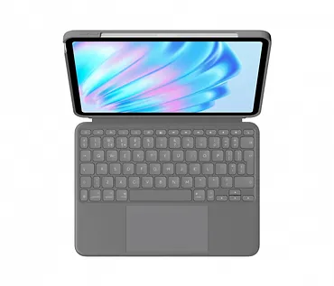 Logitech Etui Combo Touch iPad Air 11 M2 UK szary oksfordzki