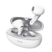 Trust Słuchawki earbuds Yavi Bluetooth ENC białe