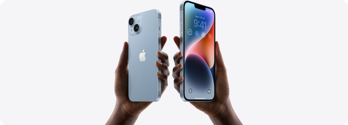 iPhone 14 i iPhone 14 Plus iPhone 14 6,1" OLED Retina, iPhone 14 Plus 6,7" OLED Retina